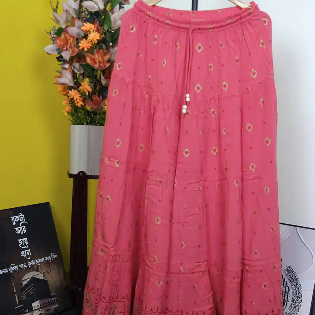 Premium Jamdani Print Skirt